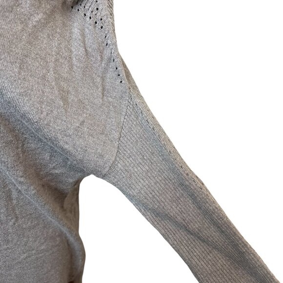 Michael Stars NWOT Gray Sweater Large and Small Off Shoulder - Picture 4 of 12